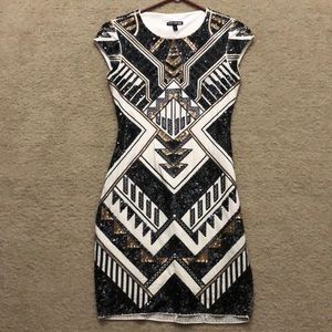 NEW Express sequined dress